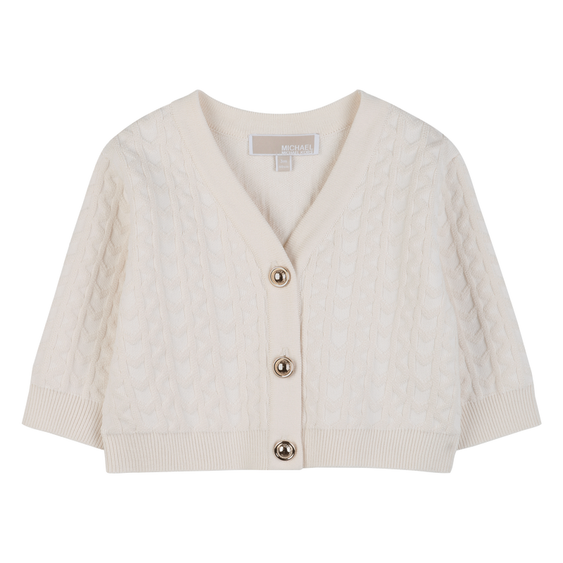 Button-Up Cardigan MICHAEL KORS 
                        GIRL