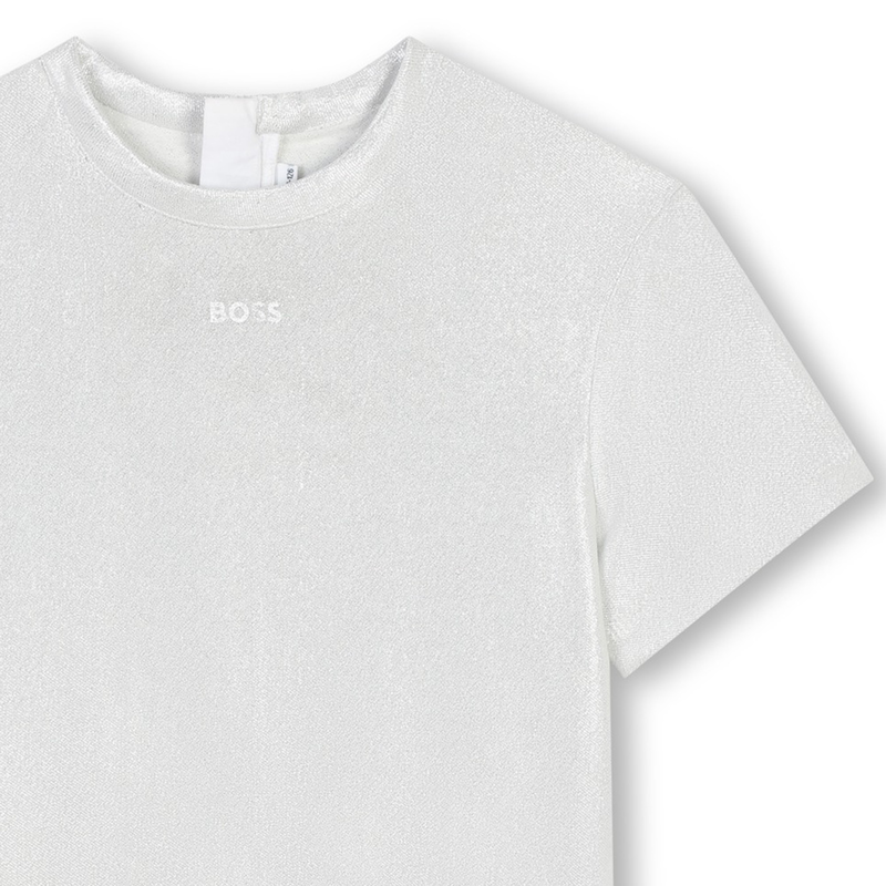 Lined Short-Sleeved Dress BOSS 
                        GIRL