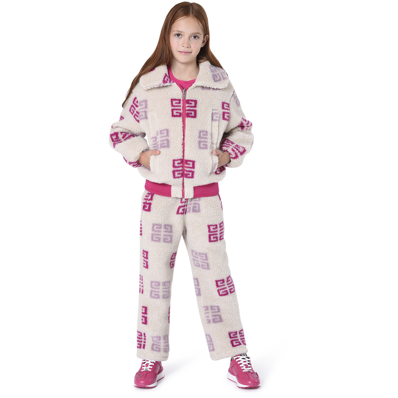 Soft wide-leg sweatpants GIVENCHY 
                    GIRL