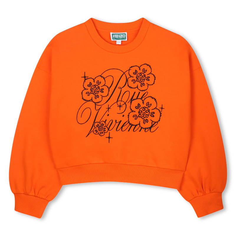 Fleece sweatshirt KENZO KIDS 
                    GIRL