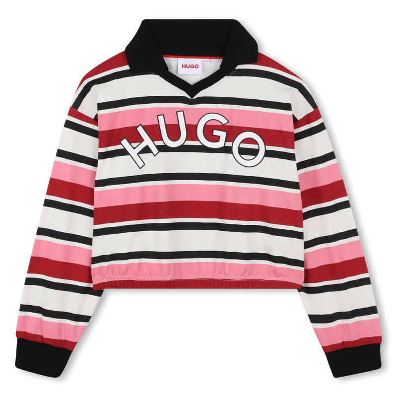 Long-sleeved polo shirt HUGO 
                    GIRL