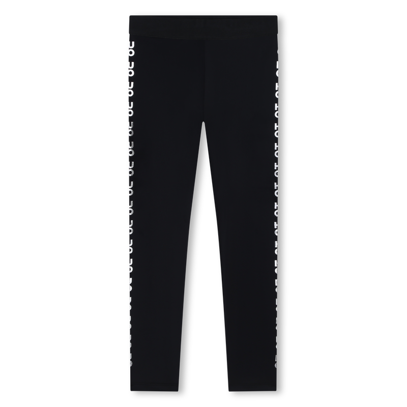 Shiny Logo Leggings HUGO 
                        GIRL