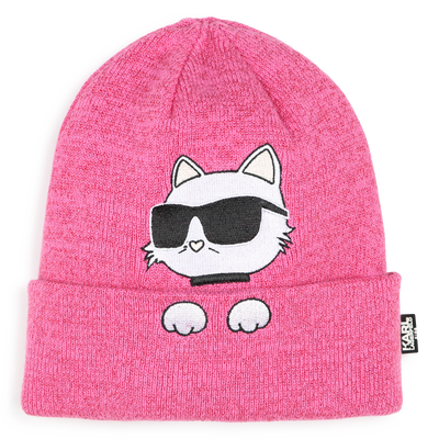 Hat & Infinity Scarf Set KARL LAGERFELD KIDS GIRL