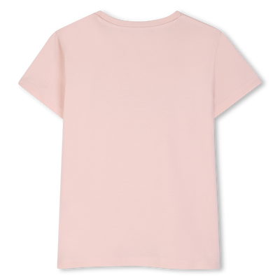 Short sleeve t-shirt KARL LAGERFELD KIDS GIRL