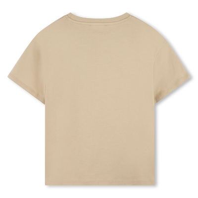 Short-sleeved cotton T-shirt MICHAEL KORS GIRL