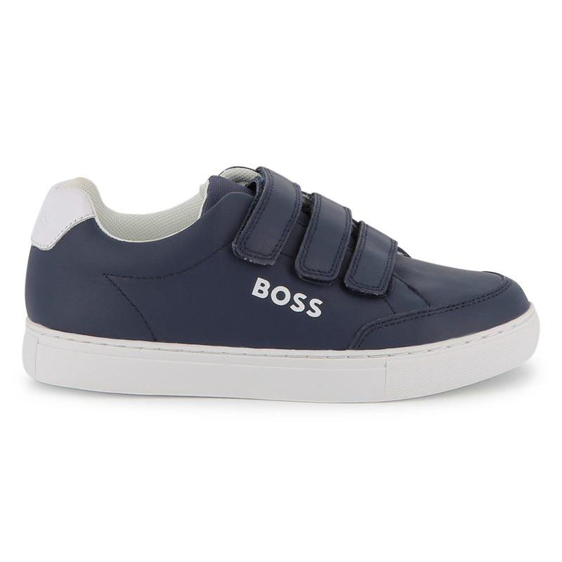 Cowhide leather sneakers BOSS 
                    BOY