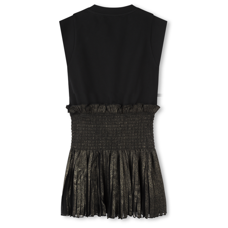 Multi-Material Dress KARL LAGERFELD KIDS 
                        GIRL