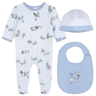 Pajamas, Bib & Hat KENZO KIDS 
                    BOY