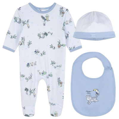 Pajamas, Bib & Hat KENZO KIDS BOY