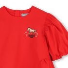 Balloon Sleeve Dress KENZO KIDS 
                    GIRL