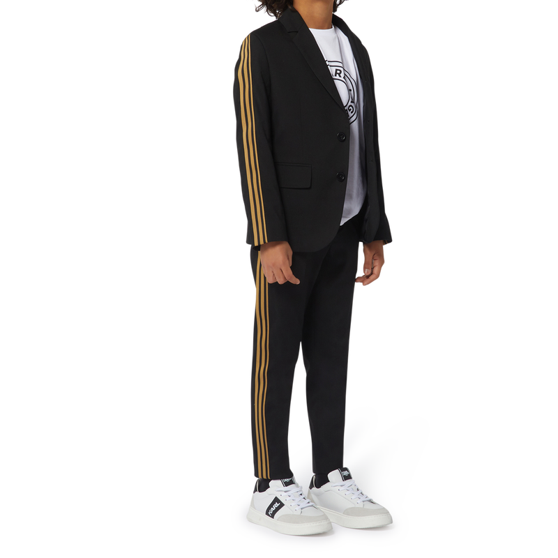 Striped Sleeved Blazer KARL LAGERFELD KIDS 
                        BOY