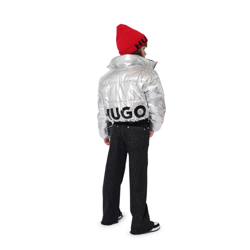Reversible Cropped Puffer HUGO 
                    GIRL