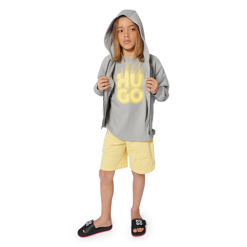 Two-tone sliders HUGO 
                        BOY