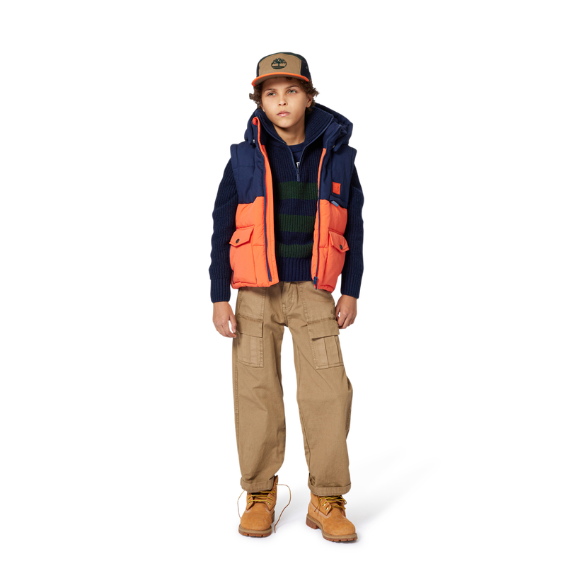 Cotton trucker sweater TIMBERLAND 
                        BOY