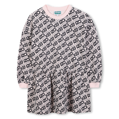Fleece dress KENZO KIDS GIRL