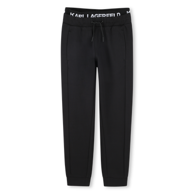 Logo Waistband Sweatpants KARL LAGERFELD KIDS BOY