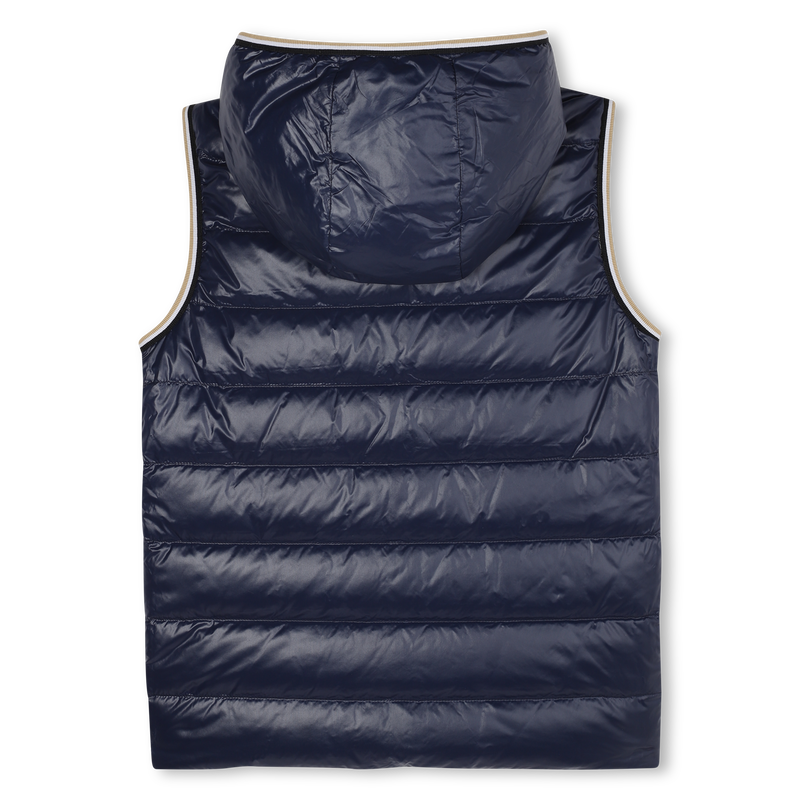 Flann-effect hooded puffer jacket BOSS 
                        BOY