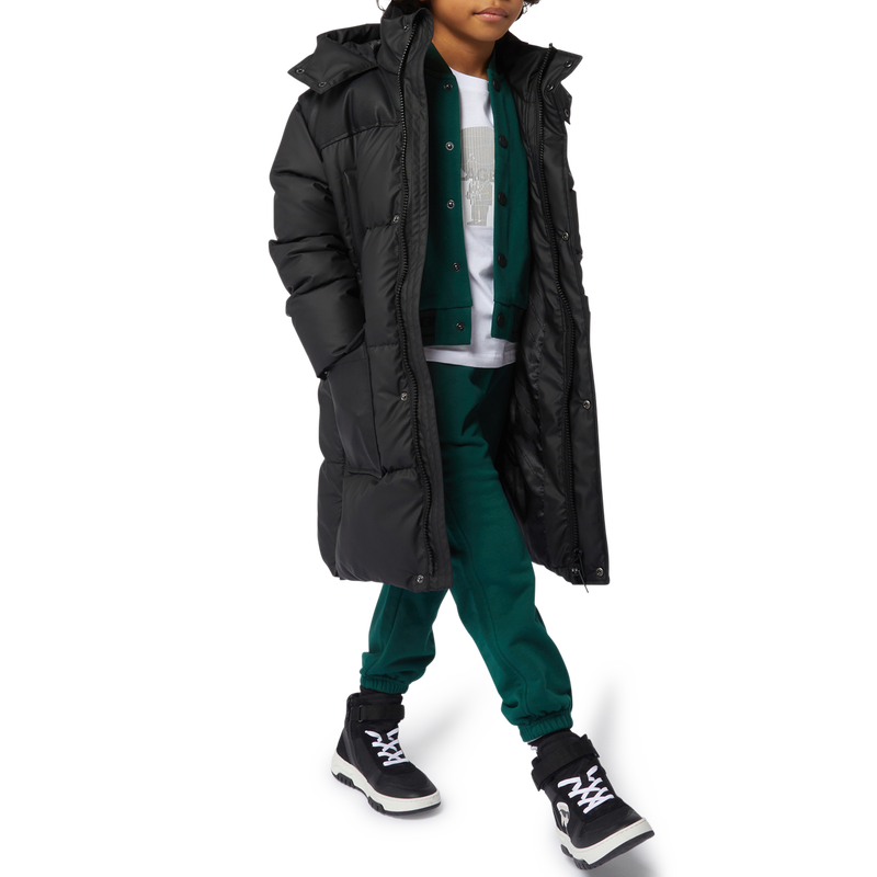 Long Puffer Jacket KARL LAGERFELD KIDS 
                        BOY
