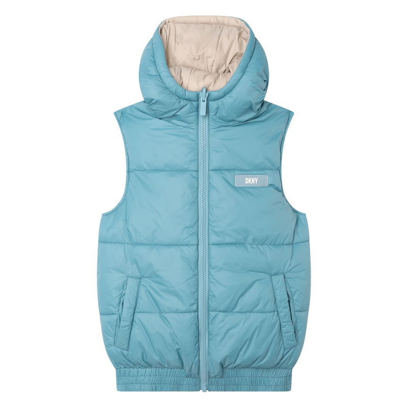 Reversible puffer vest DKNY 
                    UNISEX