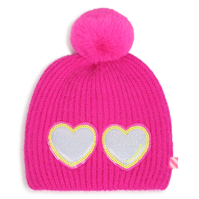 Soft novelty yarn beanie BILLIEBLUSH GIRL