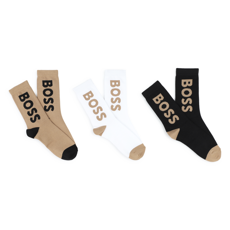 Socks (Pack Of 3) BOSS 
                    BOY