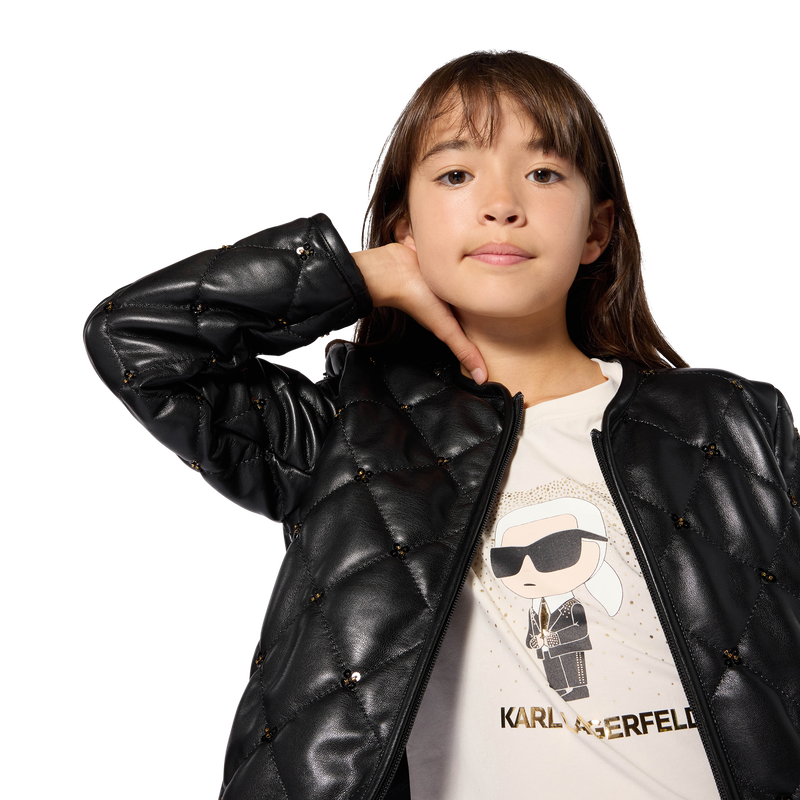 Short sleeve t-shirt KARL LAGERFELD KIDS 
                        GIRL