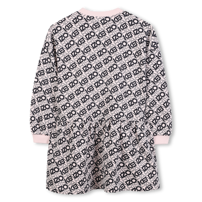 Fleece dress KENZO KIDS GIRL