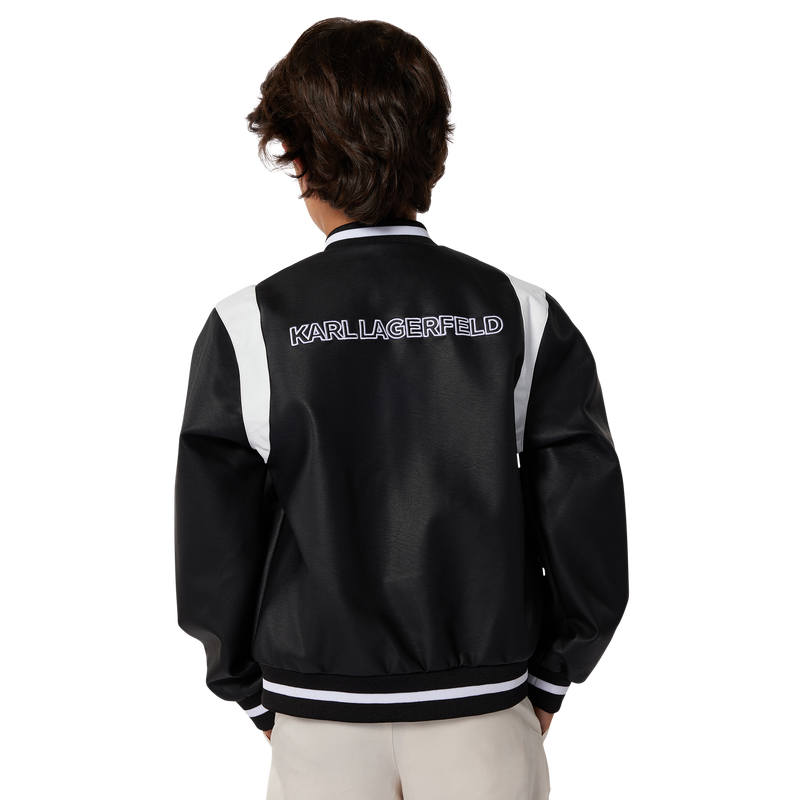 Karl lagerfeld bomber on sale jacket