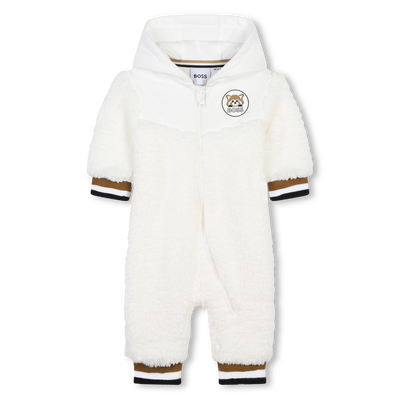 Faux-Fur Hooded Jumpsuit BOSS UNISEX