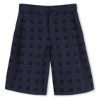 Jacquard Pattern Bermudas KENZO KIDS 
                    BOY