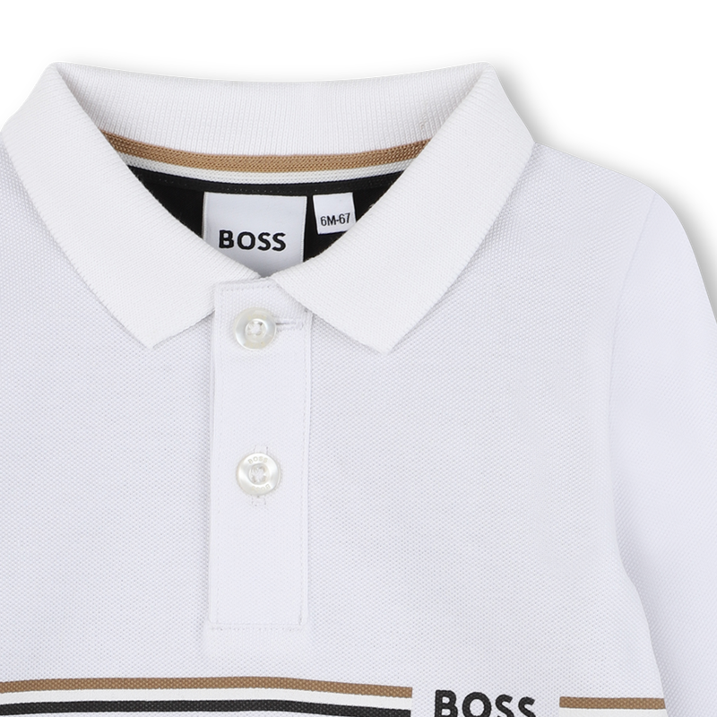 Long-sleeved polo shirt BOSS 
                    BOY