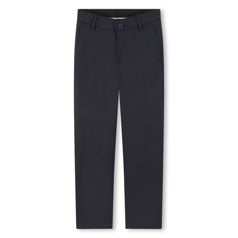 Plain Suit Trousers BOSS 
                    BOY