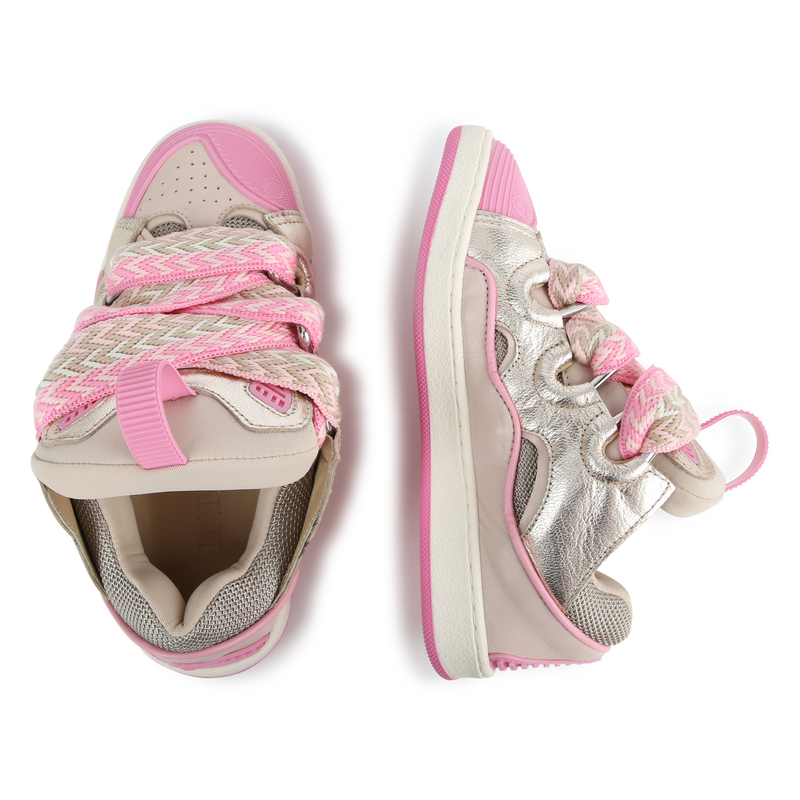Lace up sneakers