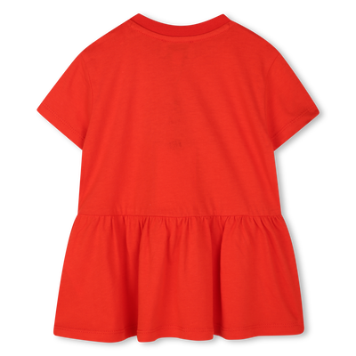 Short-Sleeved Dress KENZO KIDS GIRL