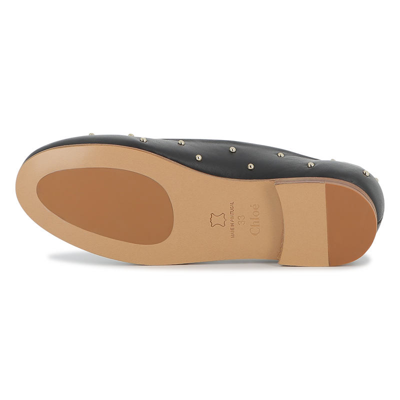 Sheepskin ballerinas CHLOE 
                        GIRL