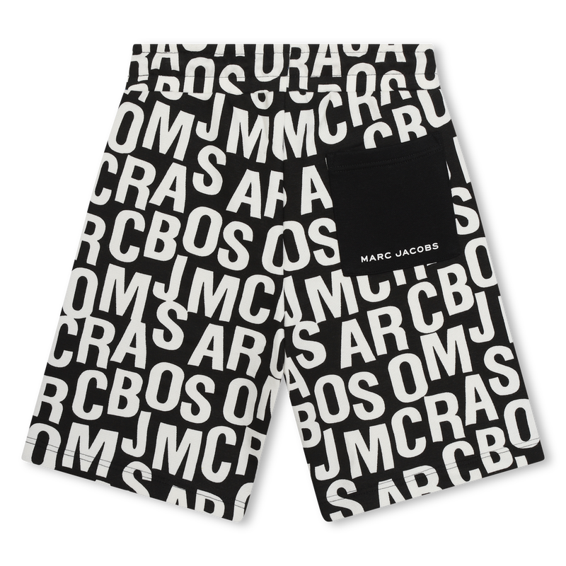 Printed Fleece Bermudas MARC JACOBS 
                    UNISEX
