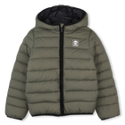 Down jacket, KHAKI, hi-res