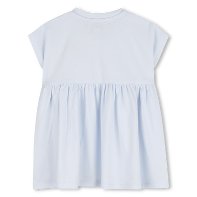 Gathered Waist Dress KENZO KIDS GIRL