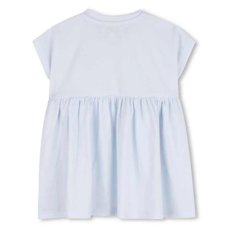 DRESS GATHERED AT THE WAIST KENZO KIDS 
                        GIRL