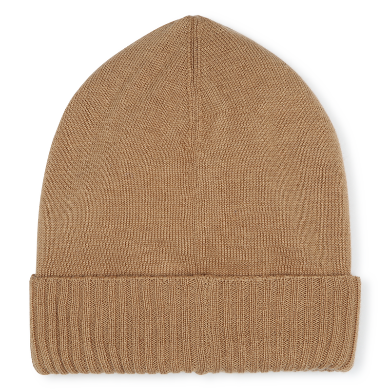 Knitted Fold-Up Beanie BOSS 
                        BOY