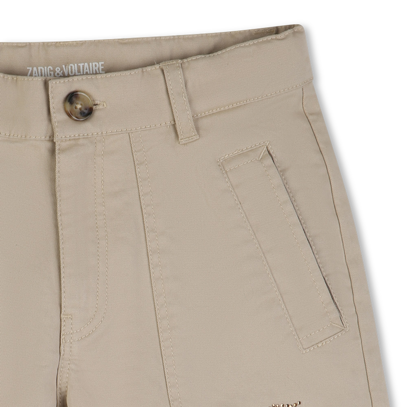 Rhinestone-Accent Shorts ZADIG & VOLTAIRE 
                        GIRL