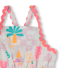 Printed Romper BILLIEBLUSH 
                    GIRL