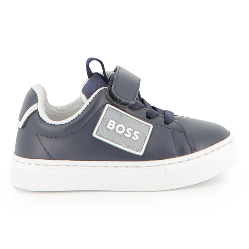 Cowhide leather sneakers BOSS 
                        BOY