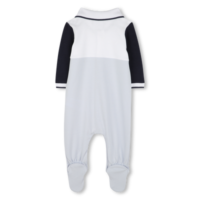 Tricolor polo-neck pajamas BOSS BOY