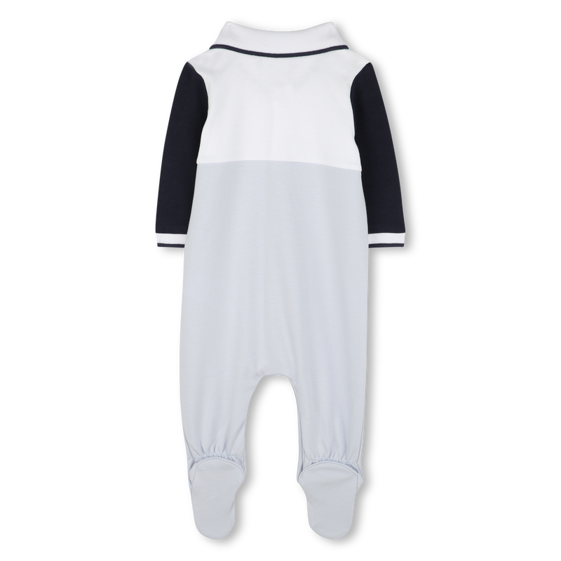 Tricolor polo-neck pajamas BOSS 
                        BOY