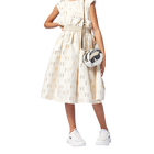 Coated fabric handbag KARL LAGERFELD KIDS 
                    GIRL