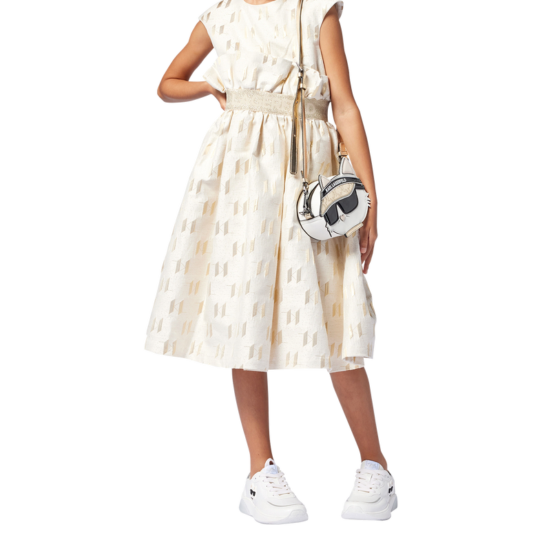 Coated fabric handbag KARL LAGERFELD KIDS 
                        GIRL