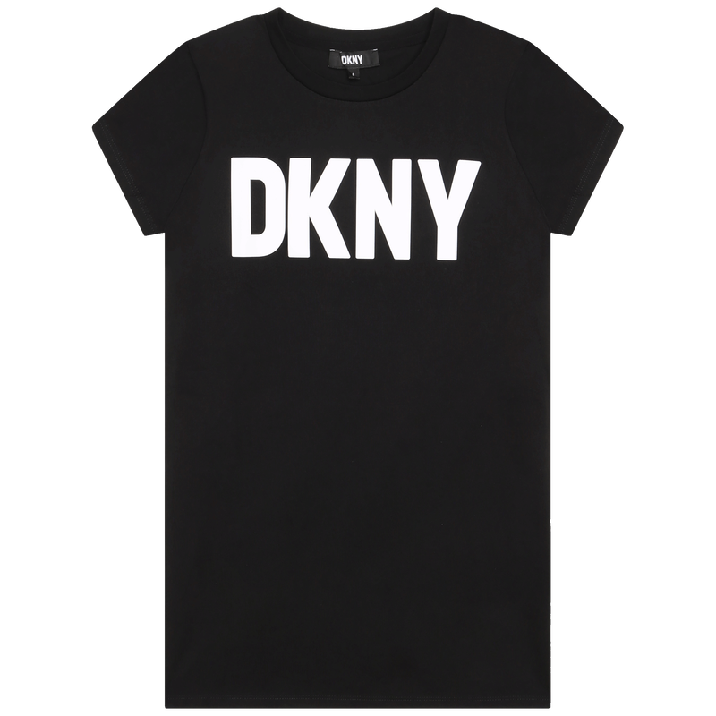 Layered short-sleeved dress DKNY 
                    GIRL