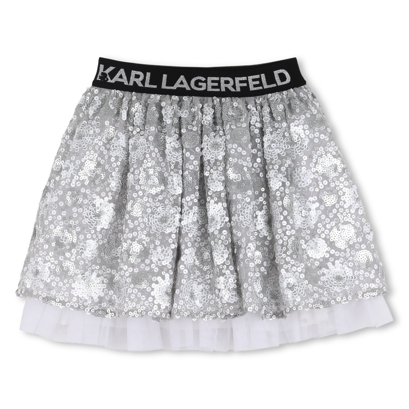 Sequin Skirt KARL LAGERFELD KIDS 
                        GIRL