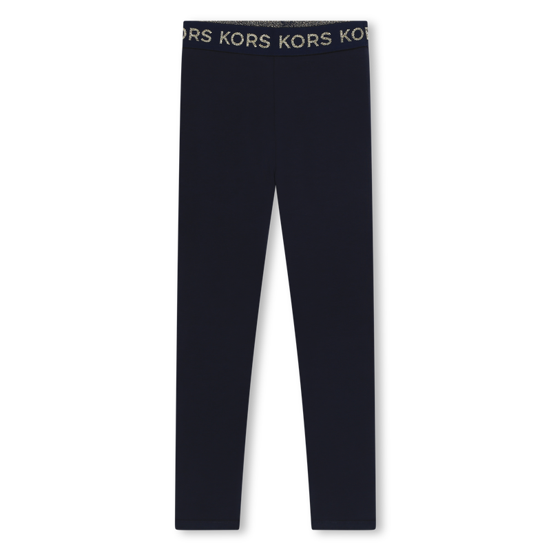 Stretch Cotton Leggings MICHAEL KORS 
                    GIRL